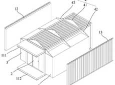 集裝箱房屋的一種構建方法