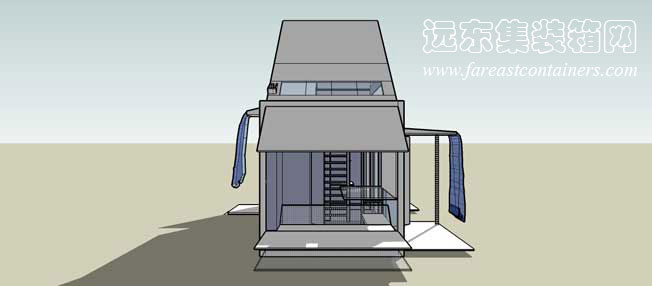 可變形的移動住所,二手集裝箱貨柜,集裝箱活動房,住人集裝箱房屋