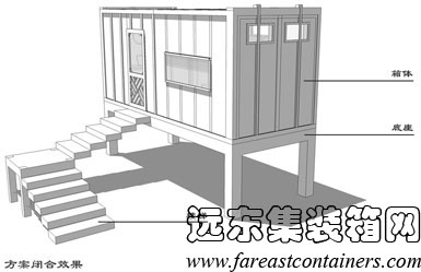 幸福哈達(dá)方案1,二手集裝箱貨柜,集裝箱活動房,住人集裝箱房屋