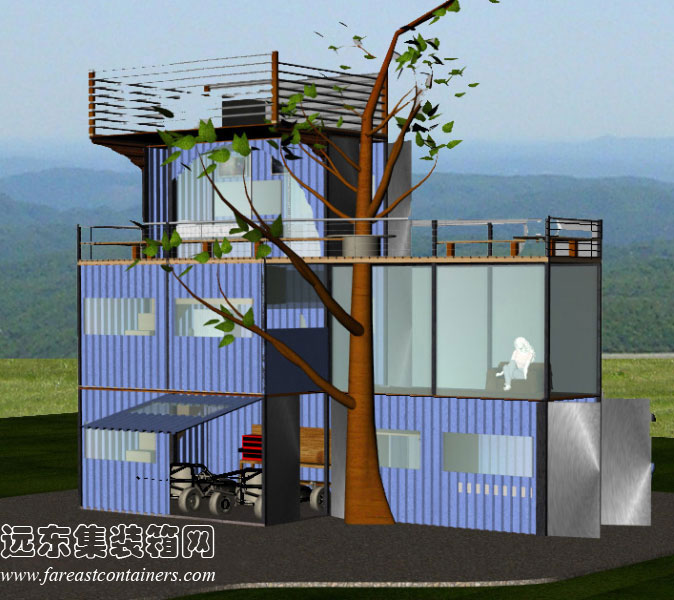 Container Home,集裝箱住宅,集裝箱房屋,集裝箱建筑,集裝箱活動房,住人集裝箱