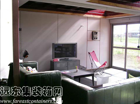 集裝箱住宅別墅: Red Container House Lille,集裝箱房屋,集裝箱建筑,集裝箱活動房,住人集裝箱