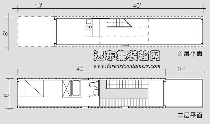 LOT-EK 設(shè)計(jì)的 CHK 1×1 模型,集裝箱房屋,集裝箱建筑,集裝箱住宅,集裝箱活動房,住人集裝箱