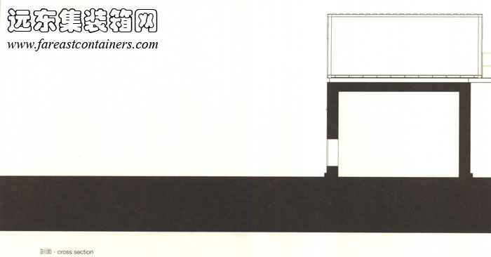 剖面,集裝箱建筑設(shè)計(jì)圖,集裝箱房屋,集裝箱住宅,集裝箱活動(dòng)房,住人集裝箱