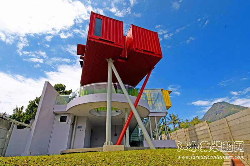 Contertainer項目AMIN集裝箱圖書館,集裝箱建筑,集裝箱房屋,集裝箱住宅,集裝箱活動房