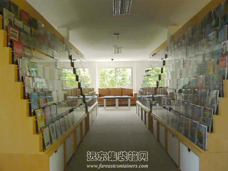 Contertainer項目AMIN集裝箱圖書館,集裝箱建筑,集裝箱房屋,集裝箱住宅,集裝箱活動房